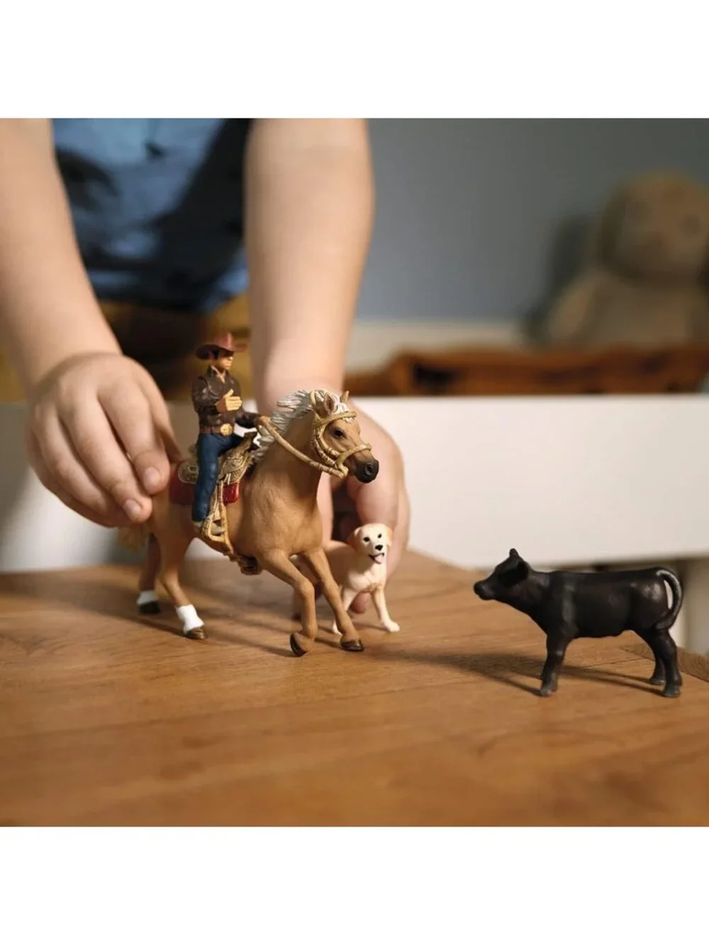 6-Piece Western Riding Adventure Set for Kids Ages 3+ | Farm Play Toys